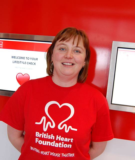 Cardiovascular Nurse, Sarah McStay, urges people to check their blood pressure regularly 
