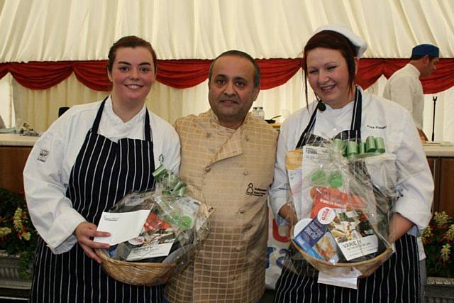 Cook Off with students Kara & Charlotte and BBC Chef Azzam Ahmed