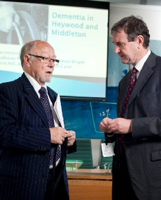 Jim Dobbin MP and Professor Peter Passmore