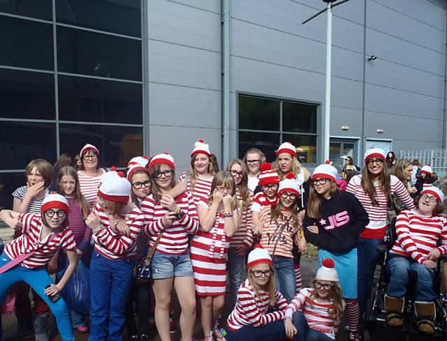 St Thomas Guides dressed as Where’s Wally