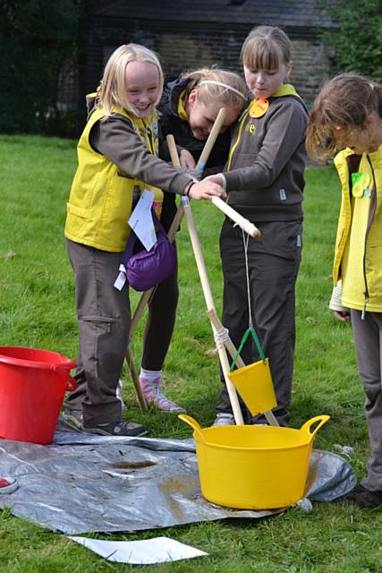 The Brownies of Rochdale East Division enjoyed a fabulous Saturday when they experienced being ‘a Guide for a day’