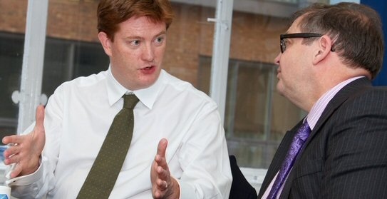 Rt Hon Danny Alexander MP and Chamber Chief Executive, Clive Memmott
