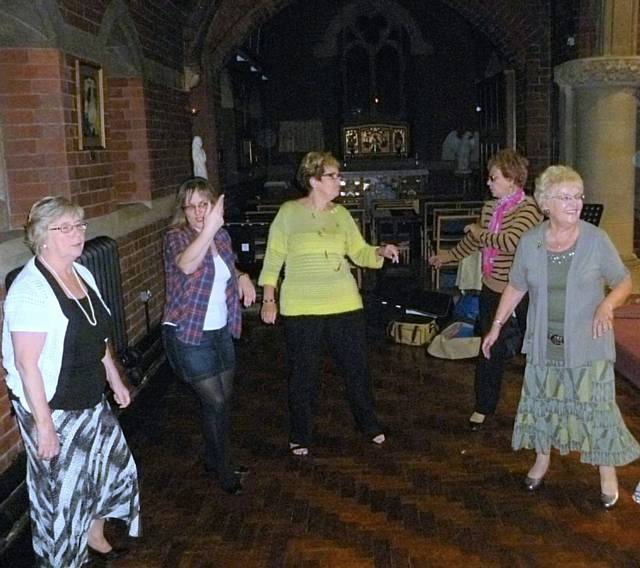 Revellers at St Andrew's, Dearnley, Littleborough danced the night away