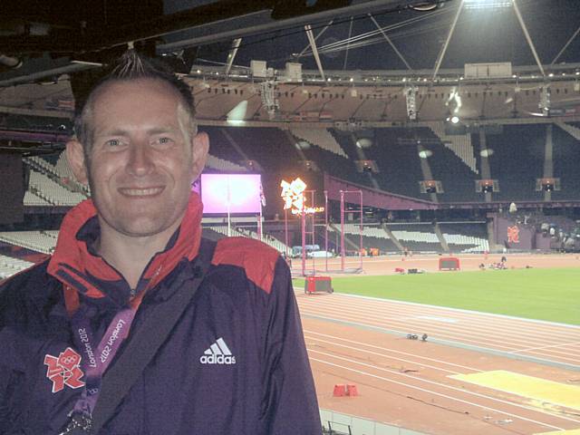 Scott Goulding at the London 2012 Olympic Games 