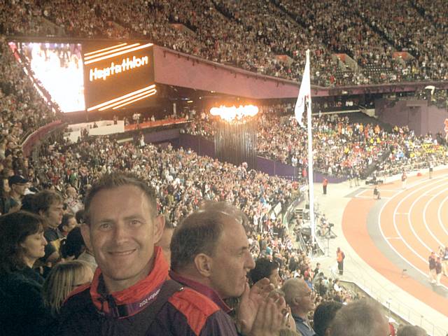 Scott Goulding at the London 2012 Olympic Games 