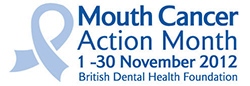 Mouth Cancer Month logo