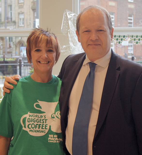 Alison Murray and Simon Danczuk MP