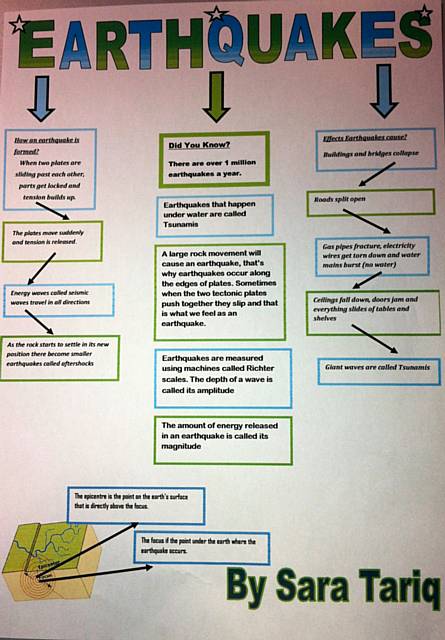 Information poster by Sara Tariq