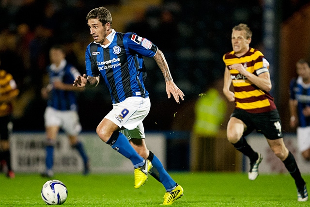 George Donnelly<br \>Rochdale v Bradford City