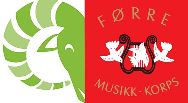 Forre Musikkorps & Wardle High School's logos