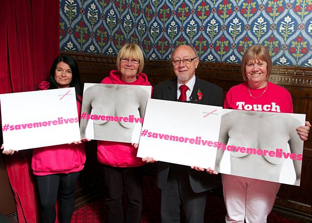 Kim Finnegan, Mal McCall, Jim Dobbin MP & Christine Abbott