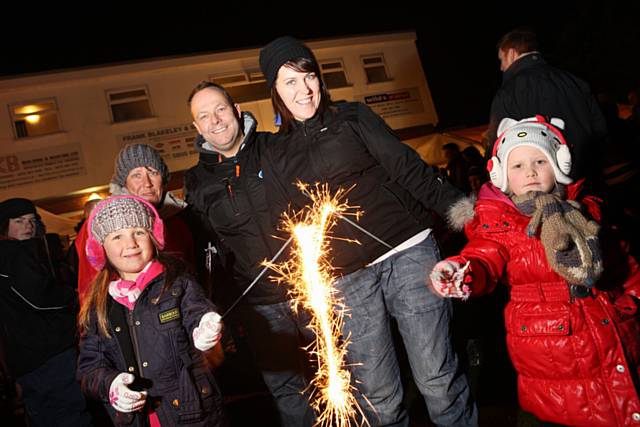 Norden Cricket Club annual bonfire and firework event 