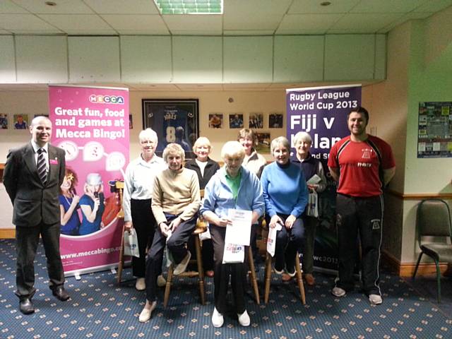 Rochdale Mecca Indoor Bowls Championship, ladies match with Joyce Jones who won