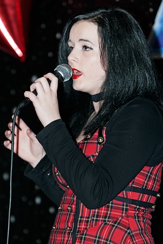 Xmas Factor 2012 finalist Eve Crabtree