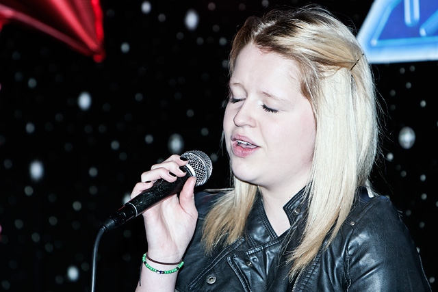 Xmas Factor 2012 finalist Amelia Woodhouse