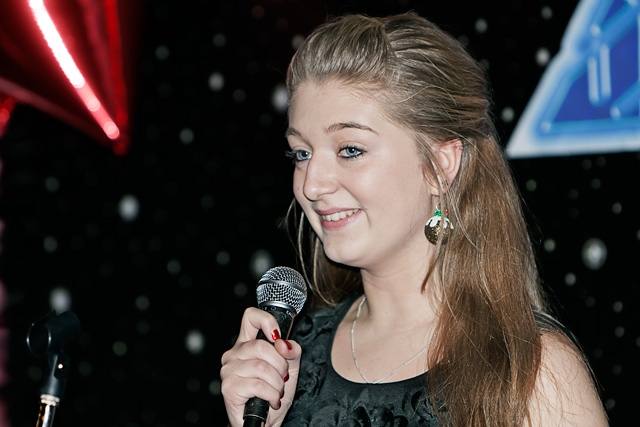 Xmas Factor 2012 finalist Abbey Smith