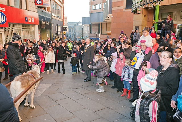 Reindeer parade