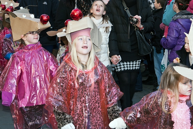 Reindeer parade