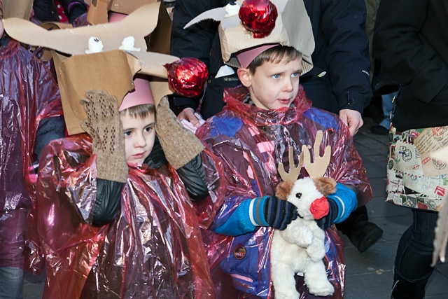 Reindeer parade