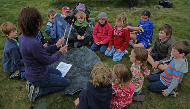 Watershed Landscape education, crammed full of inspiration for ways to use the landscape for teaching and learning