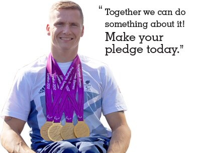 Remploy’s campaign, which is being supported by David Weir who won four gold medals at the 2012 Paralympic Games, is to bridge this gap