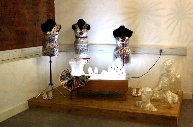 Abbie-Lee Hollister's work on display at the Museum of Science and Industry