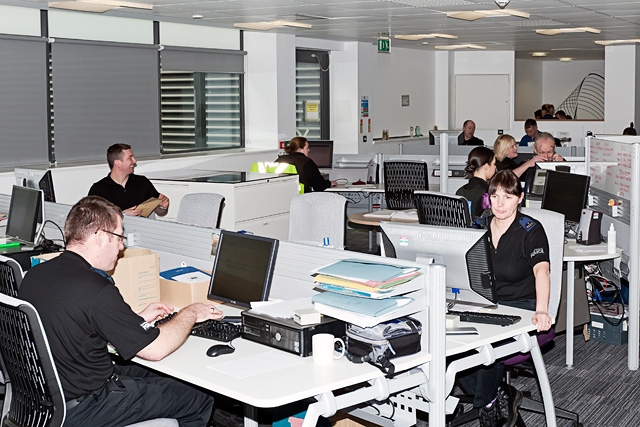 Rochdale Police Station's Hub<br/>Rochdale Divisional Headquarters official opening 