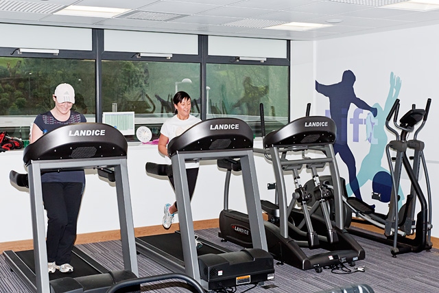 The staff gym<br/>Rochdale Divisional Headquarters official opening 