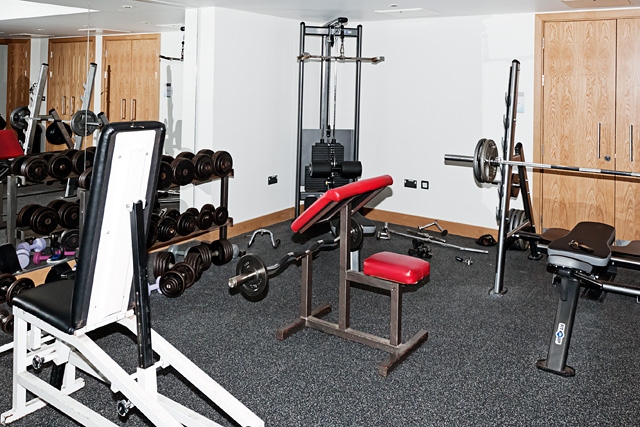 The staff gym<br/>Rochdale Divisional Headquarters official opening 