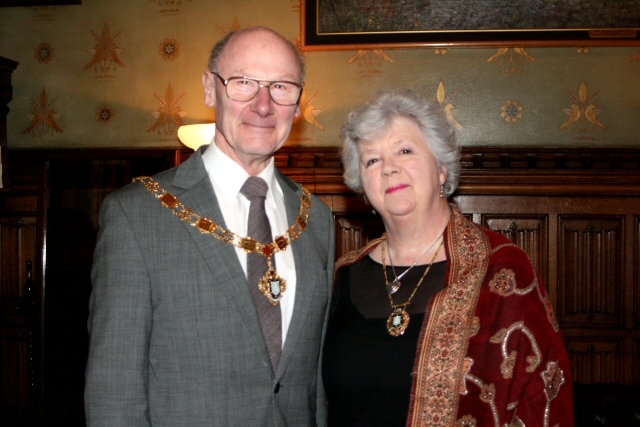 The Deputy Mayoress and Mayoress of Rochdale, Councillor Jim and Jane Gartside