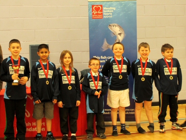 Students from Sandbrook Primary School won the tournament