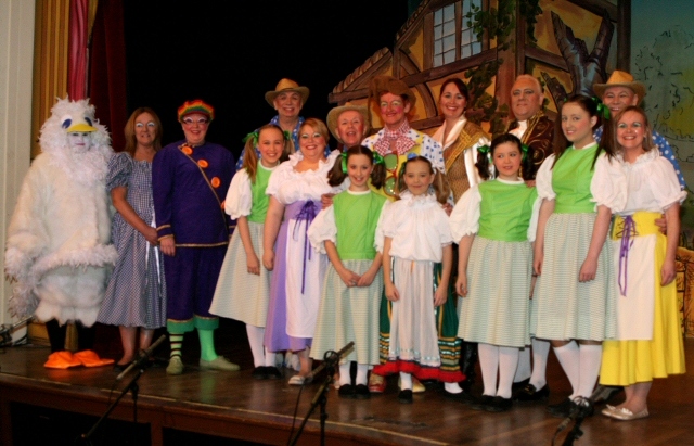 The cast of Mother Goose