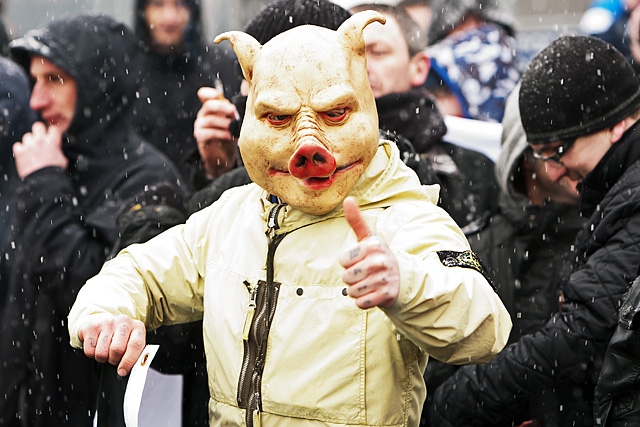 North West Infidels demonstration in Rochdale<br/>Saturday 4 February 2012