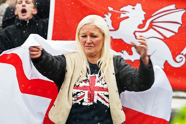 North West Infidels demonstration in Rochdale<br/>Saturday 4 February 2012