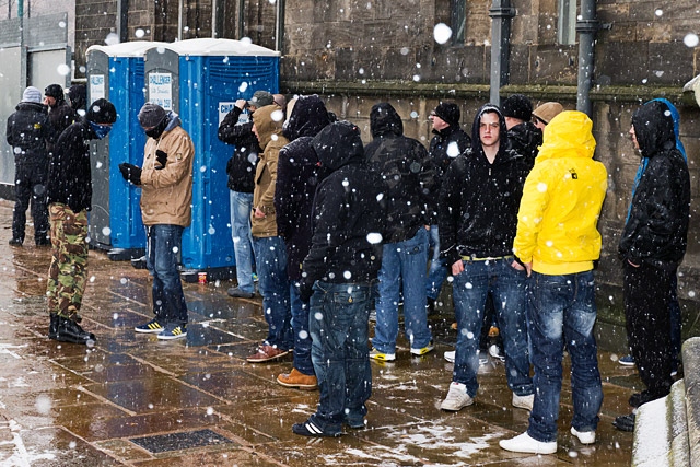 North West Infidels demonstration in Rochdale<br/>Saturday 4 February 2012