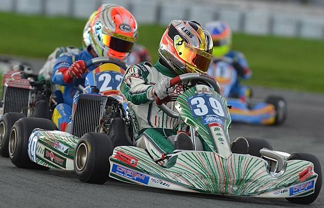 Andy King Formula Rotax Strawberry Racing.  Photo Chris Walker.