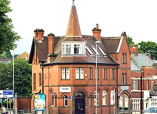 The old bank in the centre of Castleton, now home to Rochdale Online