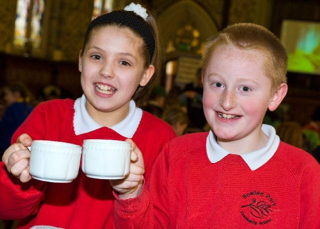 Tegan Stewart & Jordan Bond from Bowlee Park Primary School
