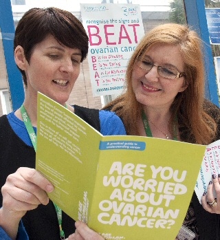 Gynaecology Macmillan nurses specialists Amanda Storey and Julie Dale 
