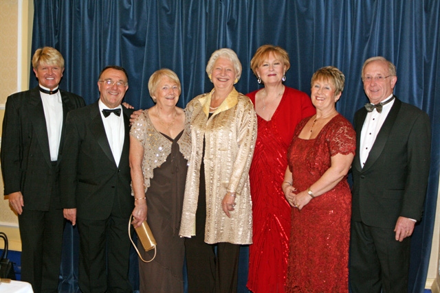 Members of the Rochdale Masonic Social Committee and Springhill Hospice with Dame Mary Peters DBE