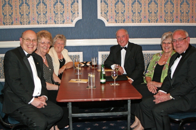 Guests at the fundraising dinner