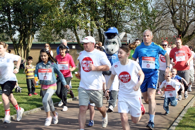 Sport Relief Mile 2012