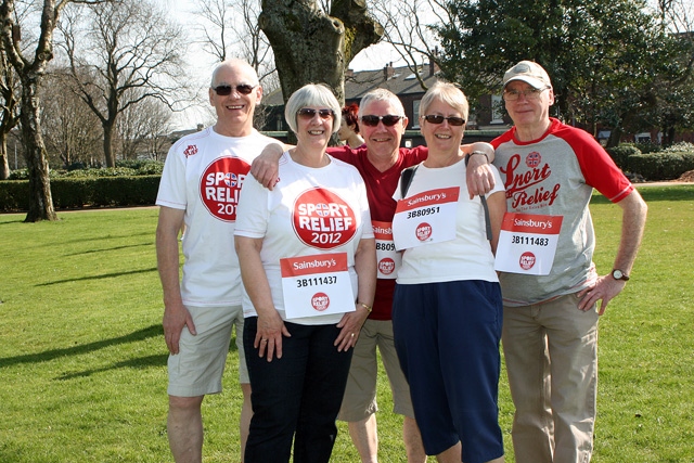 Sport Relief Mile 2012