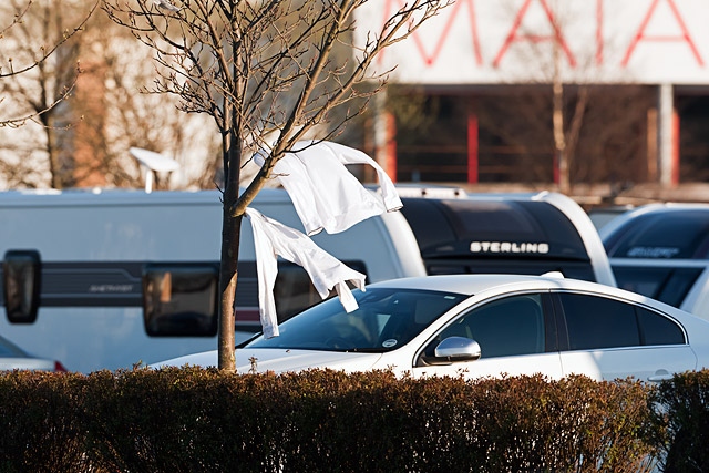 Travellers on land adjacent to Central Retail Park
