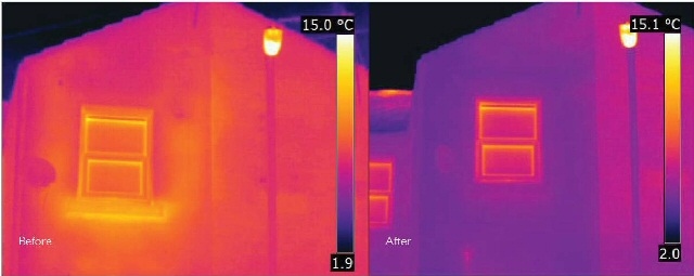 A house on Milnrow Road in Rochdale is announced as a finalist for the Greenbuild Awards 2012