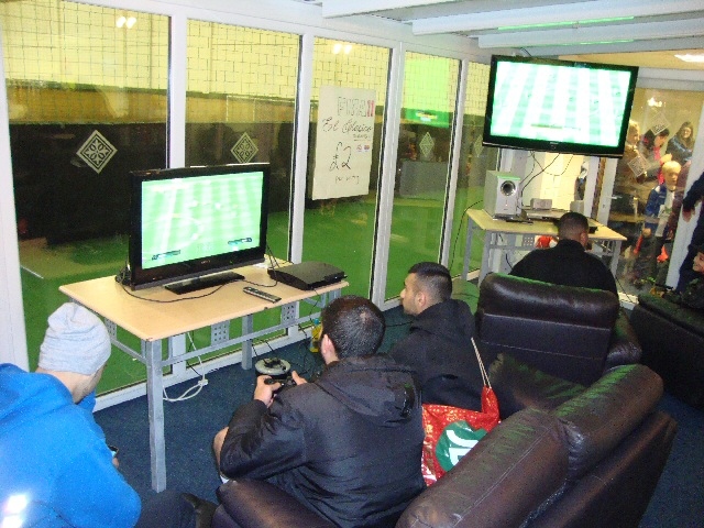 Activities put on for young people by SFA during the Soccer Aid 2012 Event