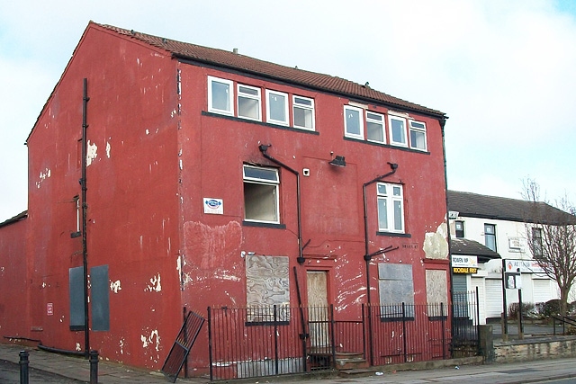 Derelict building on Drake Street