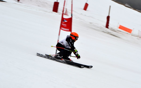 Daisi Daniels at the British Skiing Championships
