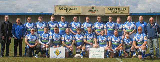 Rochdale Mayfield team against Latchford Albion 