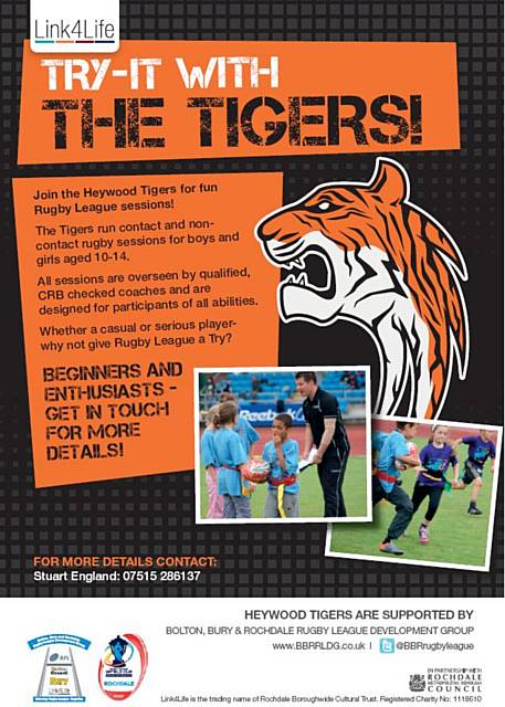 Try-it with the Tigers poster